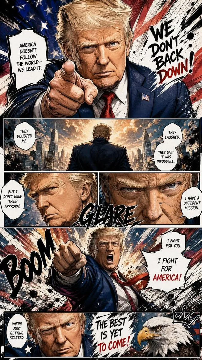 A vibrant, multi-panel colored manga story page featuring dynamic action, expressive characters, speed lines, sound effects, and dialogue bubbles, rendered in a professional, energetic style.