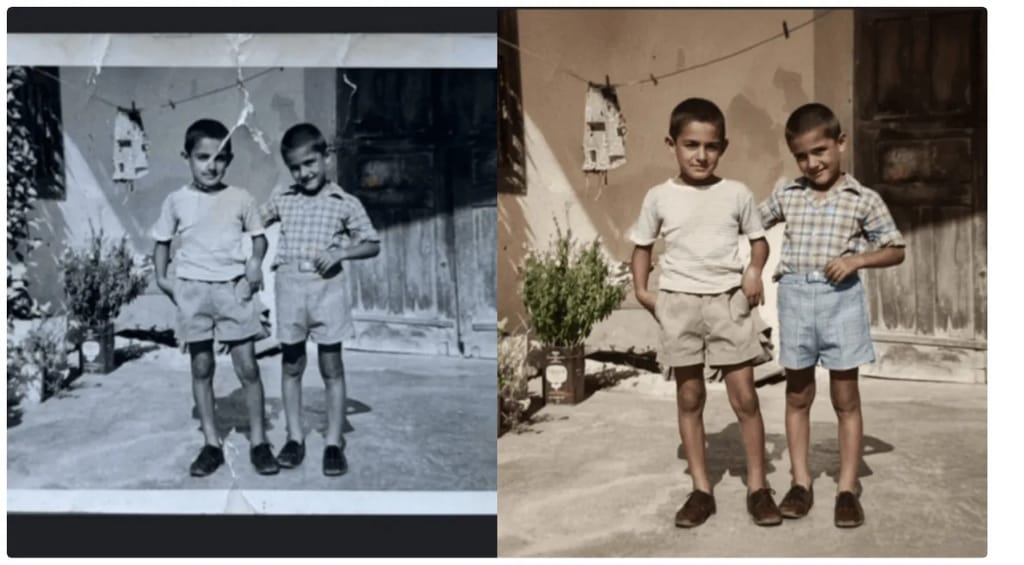 Photo ColorizationGemini Flash Image (Nano Banana) Add color to this photo.Gemini Flash Image (Nano Banana)