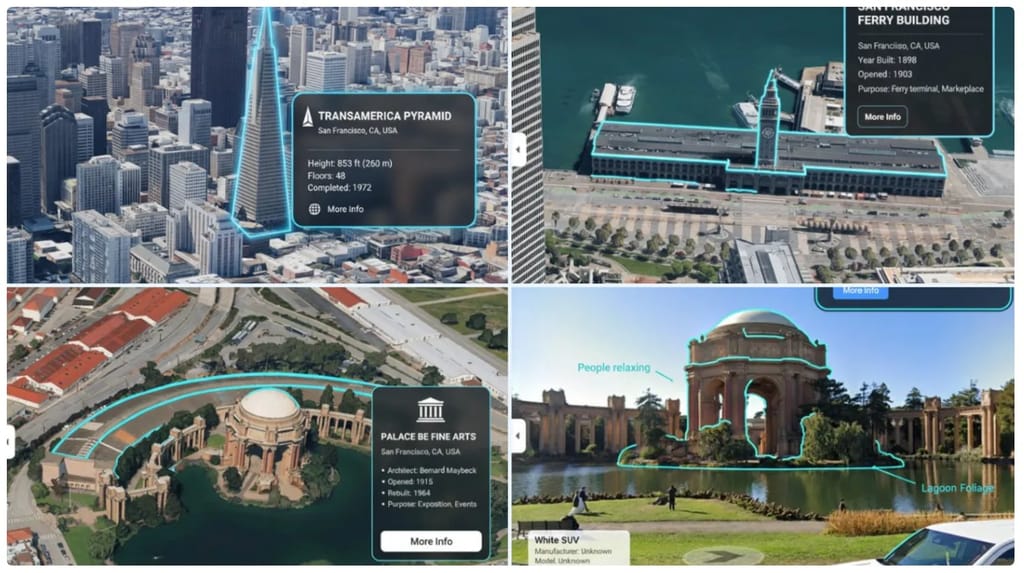  you are a location-based AR experience generator. highlight [point of interest] in this image and annotate relevant information about it.Gemini Flash Image (Nano Banana)